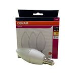 Osram 7,5W E14 Duy LED Ampul Sarı Işık 3000K 3'lü Paket Kutulu - 50,1 - 75 W