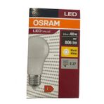 Osram 8.5W (60W) Sarı Işık E27 Duylu Klasik Led Ampul (3 Adet)