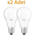 Osram 8.8W (60W) E27 Dim LED Ampul 2700K Sarı 2 Adet