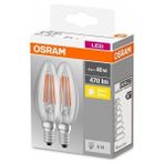 Osram C40 4W Led CLB40 Fıl LM827 E14 Sarı Işık 2'li Ampul - 1 - 10 W
