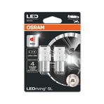 Osram Çift Duy Kırmızı 1016 Led Stop Ampulü LEDriving SL (2'li Paket) 7528DRP.02B