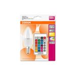 Osram CLB40 REM 5.5 W Uzaktan Kumandalı RGB Sarı Mum E14 Duy Led Ampul
