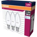 Osram Klasik Mum 7 W Beyaz Mum E14 Duy 3'lü Led Ampul