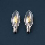Osram LED 4W 6500K 470lm E14 Duy 2'li Beyaz Işık Ampul