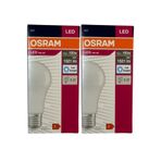 Osram LED Ampul, 13W (100W Eşdeğer), E27 Duylu, 6500K Soğuk Beyaz Işık, 2 Adet