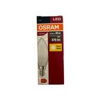 Osram LED Ampul, 4.9W (40W), E14 Duy, 2700K Sarı Işık, 5 Adet