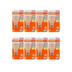 Osram LED Ampul, 6,5W (60W), 2700K Sarı Işık, Dim Edilebilir, E27 Duy, Şeffaf, 8 Adet