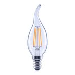 Osram Led Fılament 4W 2700K 470lm E14 Duy Sarı Işık Ampul Dim Edilebilir Kıvrık Uç