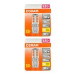 Osram LED Kapsül Ampul, 2,6W (30W), G9 Duylu, Sarı Işık, 2 Adet