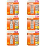 Osram LED PIN30 G9 220V 2,6W=30W LED Kapsül Ampul 4000K Osram 6 Lı Paket - Beyaz