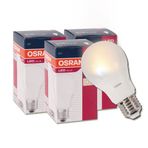 Osram Led Star 9.5 W Sarı Klasik E27 Duy 3'lü Led Ampul