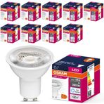 Osram Led Value Par16 4.5w Gu10 6500k Soğuk Beyaz Ampul 10 Adet 10 Adet