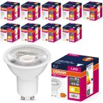 Osram LED Value PAR16 6.9W GU10 3000K Sıcak Beyaz Ampul 10 Adet - 75 - 100 W