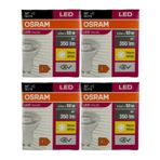 Osram Par16 4.5W (50W) 2700K (Sari Isik) Gu10 Duylu Led Spot (4 Adet)