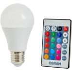 Osram Rgb E27 A60 9W/27K-65K 806LM Renk Değiştiren Kumandalı Ampul - 1 - 10 W