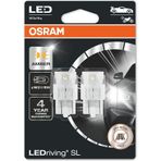 Osram T20 Çift Devreli LED Ampul Amber 12V (1 Takım-2 Adet)