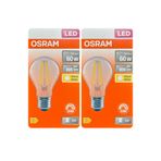 Osram Value CLA 60D LED Ampul, 6,5W, E27, Warm White, Dimli, 2 Adet