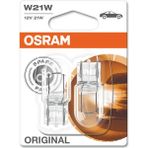 Osram W21W T20 12V 21W Jumbo Dipsiz Ampul Şeffaf Renkli Yüksek Parlaklık Özellikli