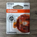 Osram Wy5W Yeni Nesil T10 Dipsiz Sarı Ampül 12V 5W 2 Adet
