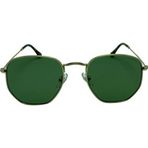 Osse Mod 2484 C12 Ekartman 51-21 Sarı Metal Kırçıllı Kadın Güneş Gözlüğü