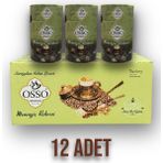 Osso 12'li Silindir Menengiç Kahvesi (12x200=2400 gr) - Türk Kahvesi - 12 Adet