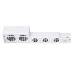 OSTENT 5-Fan Süper Turbo Sıcaklık Kontrolü Soğutma Fanı Soğutucu Isı Egzozu Sony PS4 Pro Konsol Renk Beyaz