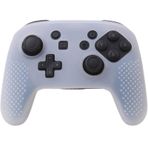 OSTENT Dustproof Protective Soft Silicone Skin Case Cover for Nintendo Switch Pro Controller Color White
