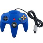 OSTENT Kablolu Oyun Kumandası Oyun Pedi Joystick Nintendo 64 N64 Konsol Video Oyunları için Renk Mavi
