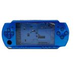 OSTENT Sony PSP 3000 için Tam Muhafaza Dış Plaka Kılıf Parça Değiştirme Renk Mavi