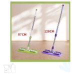 Osteti Mop Yedek Bez Hediyeli Yer Mopu Fayans Duvar Yüzey Temizlik Mikrofiber - Mor
