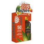 Ostwint 100 ml E Vitaminli SPF 50+ Güneş Kremi ve 100 ml Aloe Vera Nemlendirici Jel Hediyeli Set - Yüksek Koruma ve Yoğun Nemlendirme