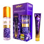 Ostwint Fragrance Mist Purple Hyacinth Vücut Spreyi 200ml & Vücut Kremi 50ml Set - Mor Sümbül ve Çiçeksi Parfüm Kokusu