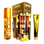 Ostwint Fragrance Mist Vanilla Bean Vücut Spreyi 200ml & Vücut Kremi 50ml Set - Ferahlatıcı Deniz Esintisi ve Çiçeksi Parfüm Kokusu