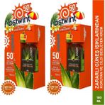 Ostwint Güneş Kremi SPF50 100 ml + Alovera Jel 100 ml Paket İçeriği 2 Adet