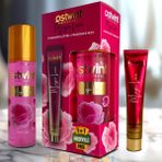 Ostwint Magic Love Vücut Spreyi 200ml & Vücut Kremi 50ml Set Ferahlatıcı Romantik Esinti ve Çiçeksi Parfüm