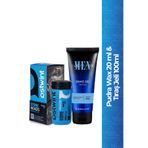 Ostwint Powder Wax Man 05 (Mavi) + Just For Men Tıraş Jeli 100 ml