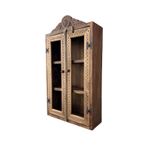 Otantik Çarşı Eskitme Ahşap Ecza Dolabı, 40x69x12 cm, 69004, Kahverengi, üniseks-yetişkin