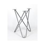 Otantik Çarşı Metal Sehpa Ayağı K092 Gri Renk 69176