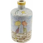 Otantik Çini Gökyüzü Aşıkları Mutfak Tipi Yağ Şişesi 900Ml