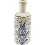 Otantik Çini Lale Dekor Kalem Çizim Mutfak Tipi Yağ Şişesi 900Ml