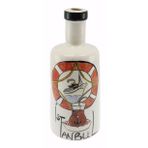 Otantik Çini Vapurda Çay Keyfi Dekor Mutfak Tipi Yağ Şişesi 900Ml