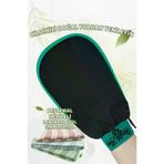 Otantik Kese Biyeli Siyah Banyo Kesesi, Hamam Kesesi, Duş Kesesi Peeling Eldiveni %100 Floş Kese 8684600376332
