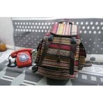 Otantik Kilim Desen Sırt Çanta
