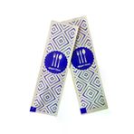otel bukleti Desenli Afiyet Olsun Yazlı Çatal Bıçak Kaşık Kılıfı-Kağıdı Tek Kullanımlık 8Cm X 24Cm 500 Adet afiyetolsunkagitbuklet3