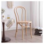 Oteller Restoranlar ve Kahve Dükkanları için Masif Ahşap Yemek Sandalyeleri Sırtlıklı Rustik Mutfak Sandalyesi 3D İnsan Vücuduna Eğilme İşlemi Siyah 38x35x88cm