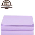 Otelvıo Düz Çarşaf 57 Tel Akfil Kumaş (3 Farklı Ebat - 9 Farklı Renk) - Lila - 240 x 260