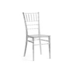 Otelyx Plastic Tiffany Düğün Sandalyesi/plastic Tiffany Wedding Chair - Siyah - Şeffaf - 100