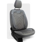 Otexo Carbon Hafif Ticari Arka (2+1) Airbag Uyumlu Ortopedik Destekli Universal Oto Koltuk Kılıfı Füme - Füme - CRTCR