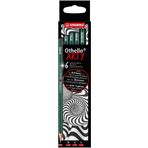 Othello ARTY - Kurşun Kalem - Sertlik Derecesi Yumuşak, Her Biri 2 x 4B, 3B,2B - 6'lı Paket
