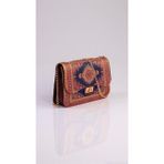 Otho Bag Osmanlı Şal Desenli Etnik Dokuma Kadın El ve Omuz Çantası - Bordo